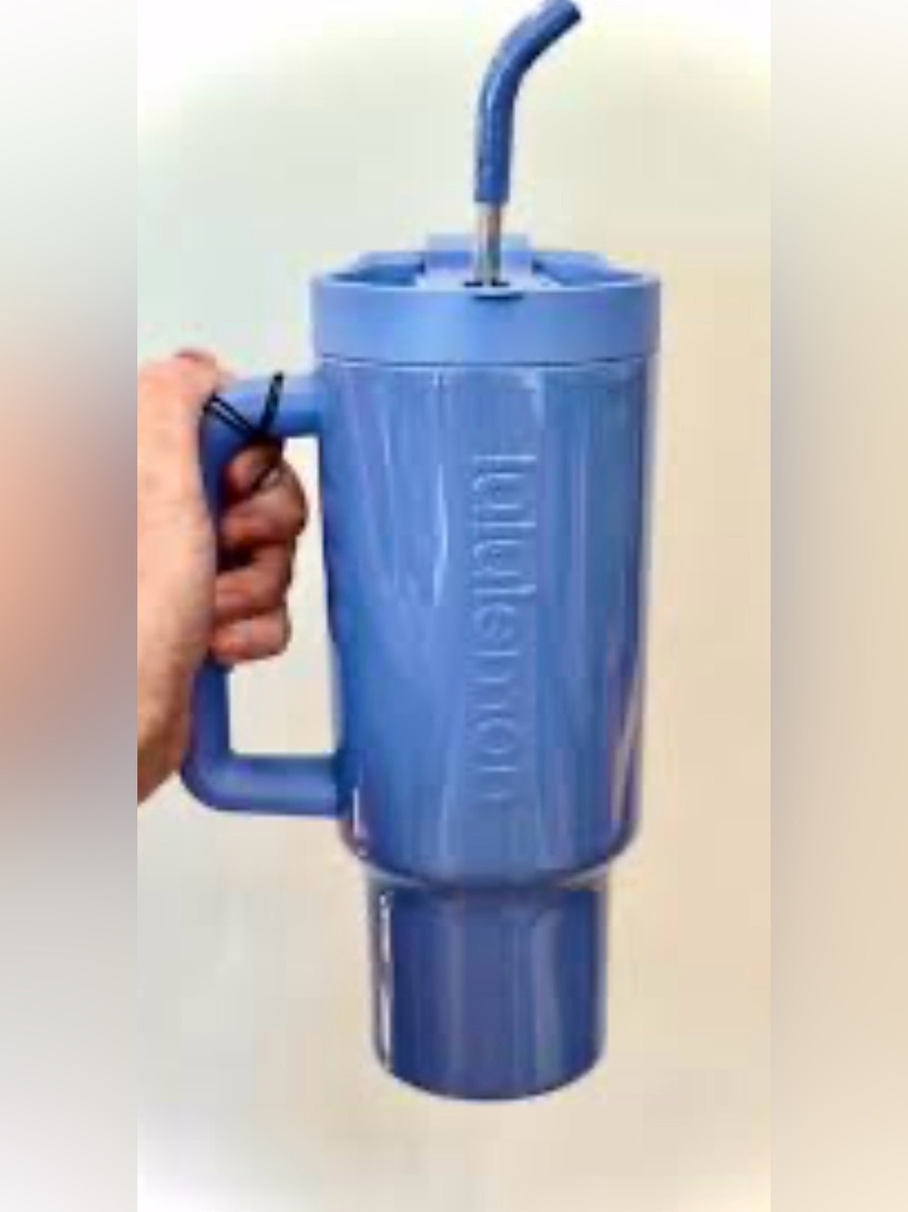 NWT Lululemon Insulated Tumbler 40oz Prep Blue